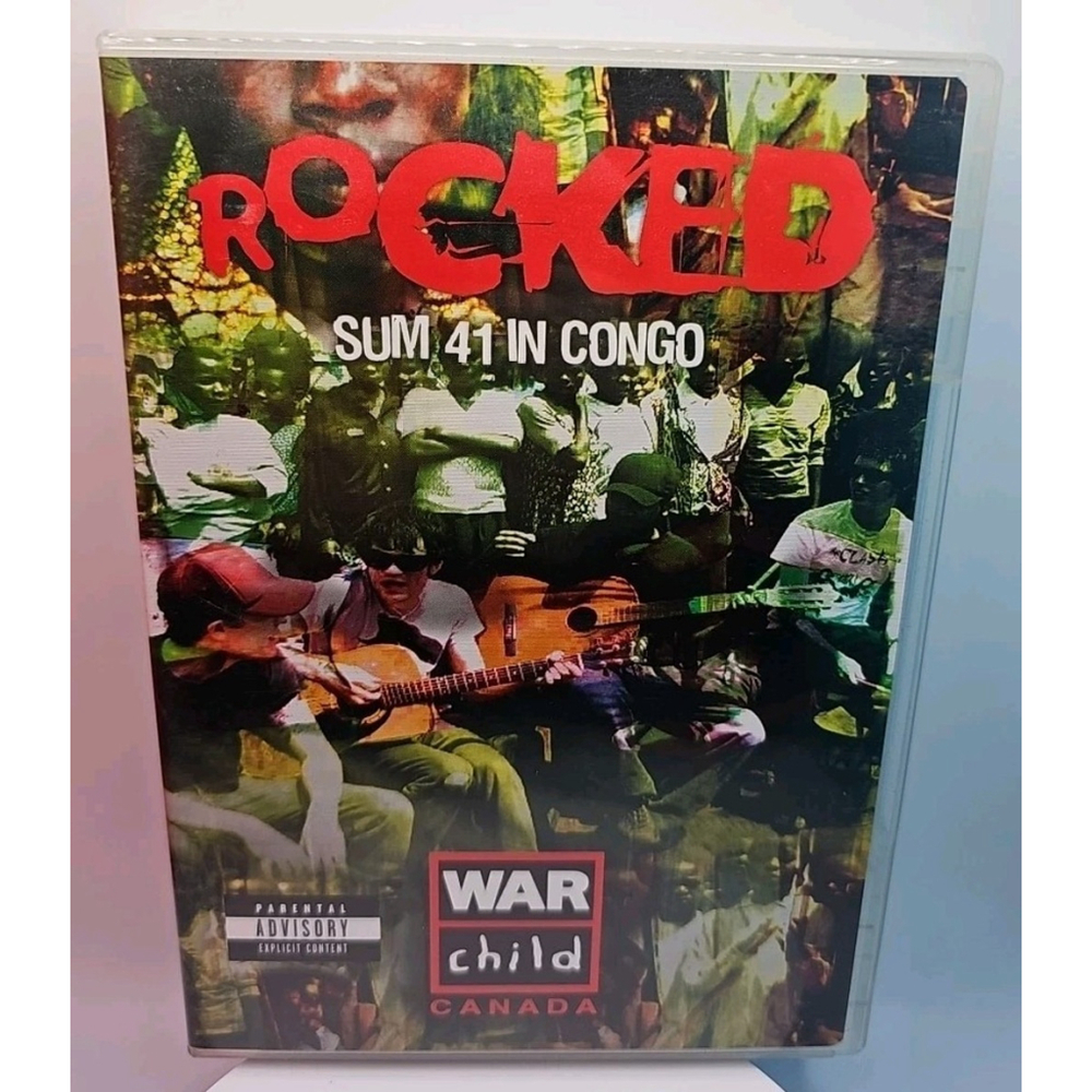 Rocked: Sum 41 in Congo (DVD, 2005) With Booklet